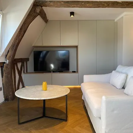 Appartement Les Hirondelles Honfleur Exterior photo