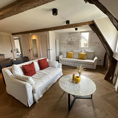 Appartement Les Hirondelles Honfleur Exterior photo
